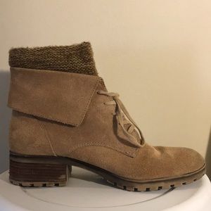 Brown fall boots